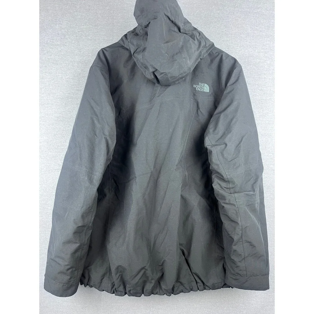 The North Face Mens HyVent Hooded Insulated Jacket‎ Black XL Parka Coat